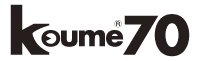 koume70_logo